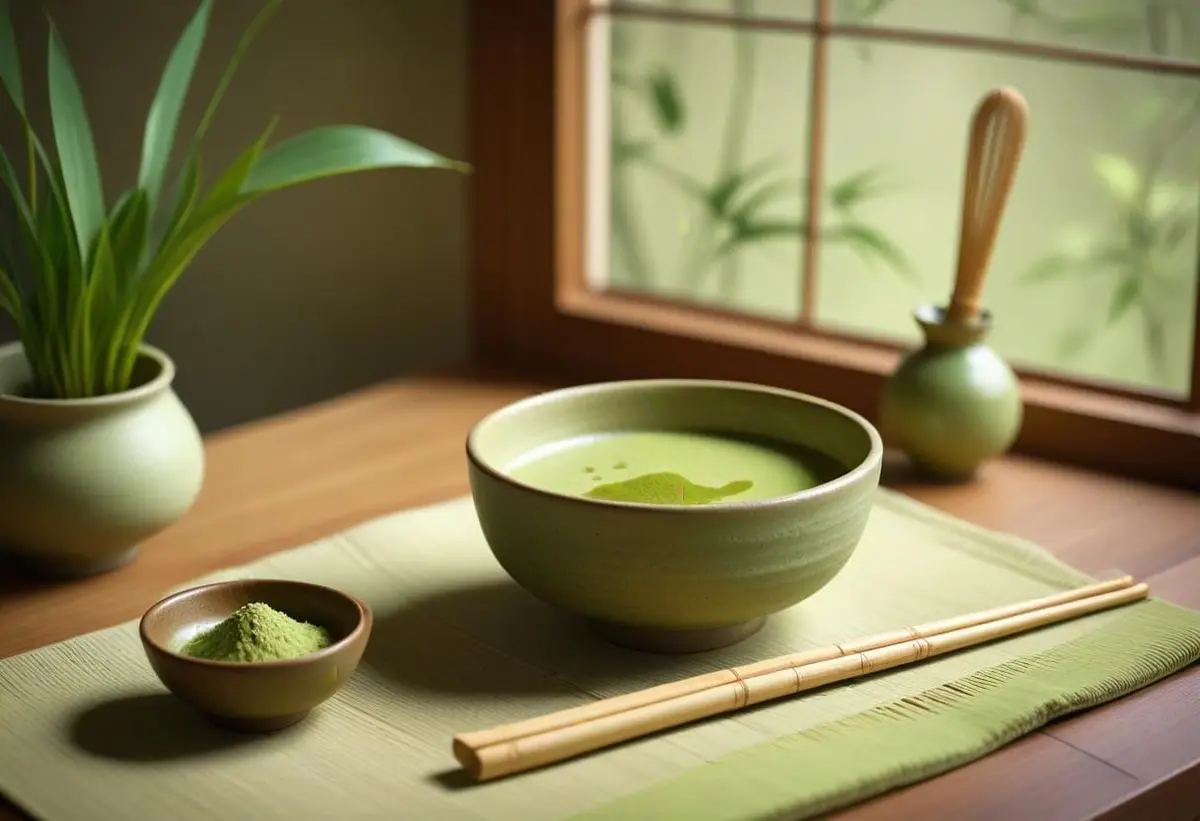 Upptäck det perfekta matcha-setet för ditt teäventyr! illustration
